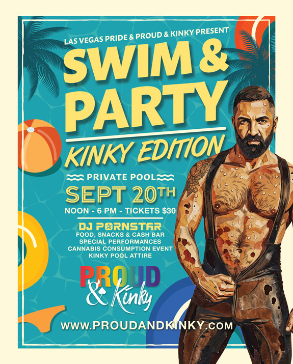 Artwork for Swim & Party – Kinky Edition