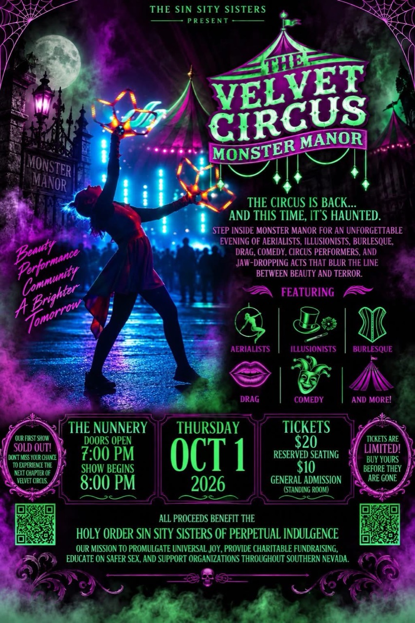 Artwork for Velvet Circus: Monster Manor