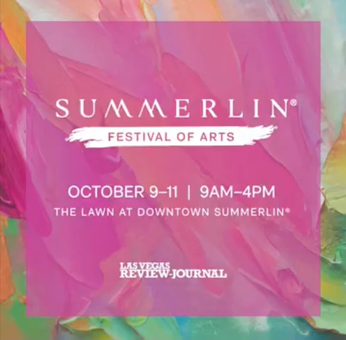 Summerlin Festival of Arts 2026 event flyer